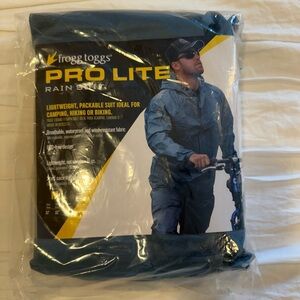 Frogg Toggs Men's Blue Rain Suit